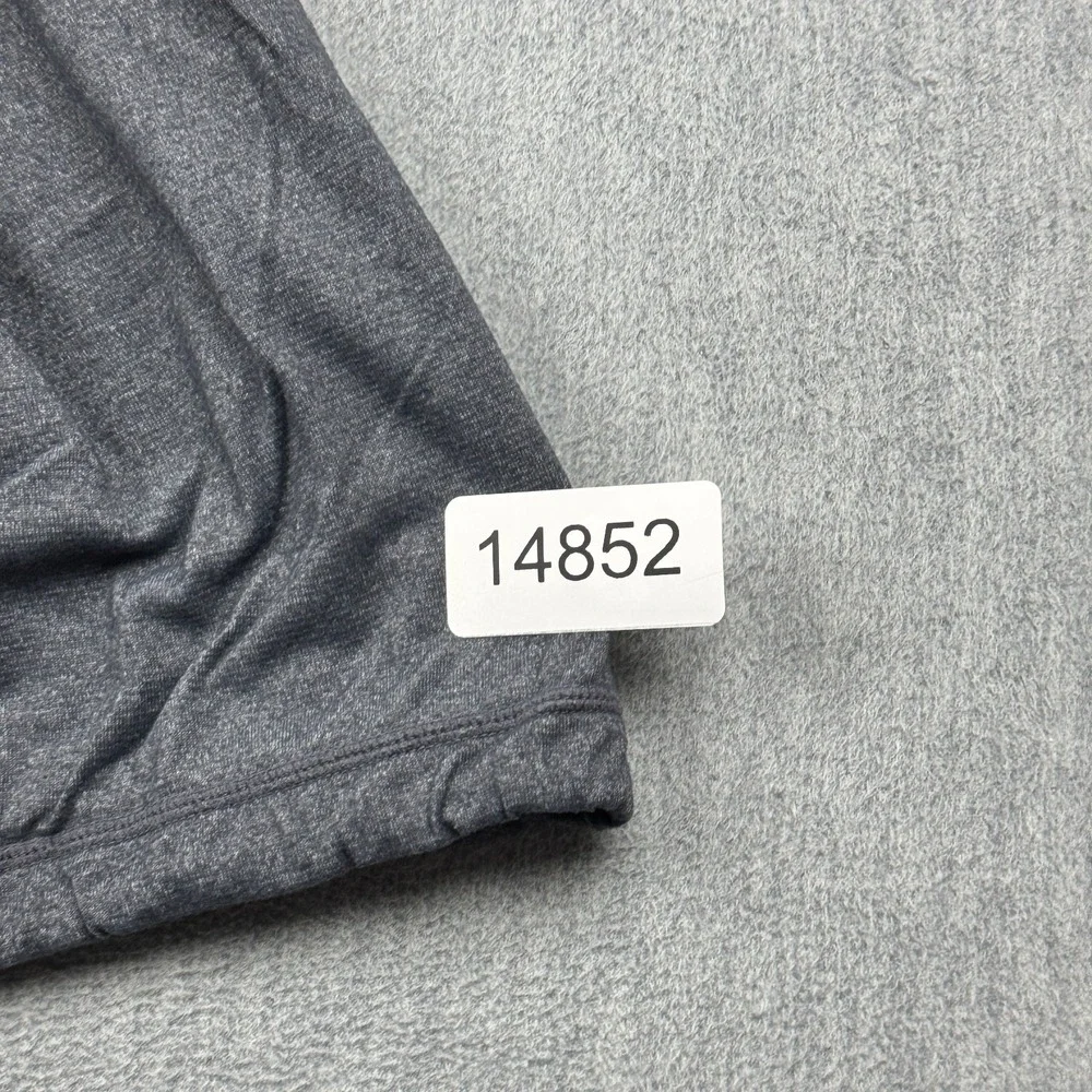 Lululemon Tank Top Womens 8 Gray Power Dance Stretch Racerback Yoga Gym Athletic